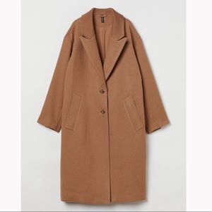 H&M wide-cut coat, S